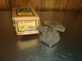 3788449 Gm New Nos Oil Pump Chevrolet Chevy Ii Nova 194 6-cylinder 1962 1963