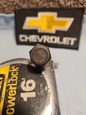 3892678 Gm 1970s Chevy Sbc 350 Oil Pump Mounting Bolt Oem Used #3