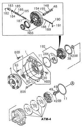 8-96041-664-0 Honda Genuine Oil Pump Kit