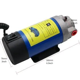 Hxh004100w12v Huixhao Motor Oil Engine Transfer Pump Change For Changing And D #3