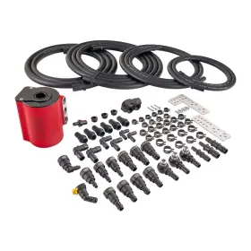 Iag-eng-7193rd Iag Performance Universal Air / Oil Separator Aos - Red