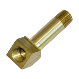 Inl10808 Inline Tube 1969-72 Oldsmobile Oil Pressure Sender Unit Brass Elbow For Gauges Cars