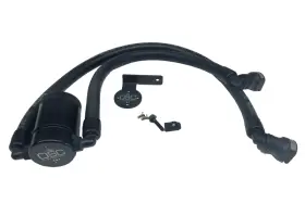 3016d-b J&l Oil Separator For 11-17 Ford F-150 5.0l/6.2l - Black Anodized