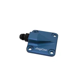 Jc-2296-0 Jaycee Billet Full-flow Oil Pump Cover Blue Dunebuggy And Vw