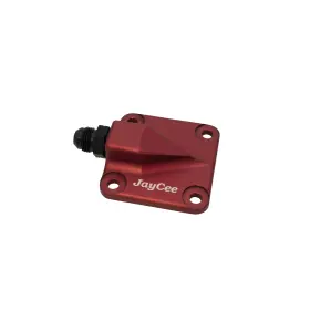 Jc-2297-0 Jaycee Billet Full-flow Oil Pump Cover Red Dunebuggy And Vw