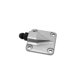 Jc-2329-0 Jaycee Billet Full-flow Oil Pump Cover Silver Dunebuggy And Vw