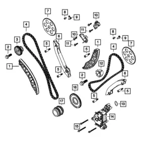 68147416aa Jeep Oe For Grand Cherokee 2014-2019 Engine Oil Pump Seal