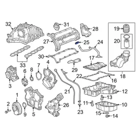 68147556aa Jeep Oe For Grand Cherokee 14-19 Engine Oil Pump Pickup Tube Seal