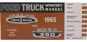 93686 Jegs Owner S Manual 1965 Ford F1 F2 F3 F100 F150 F250 F350 Expedition Excu