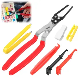 Grwqf-006 Kaioulu 7pcs Fuse Puller Pliers Set Automotive Removal Tool Relay