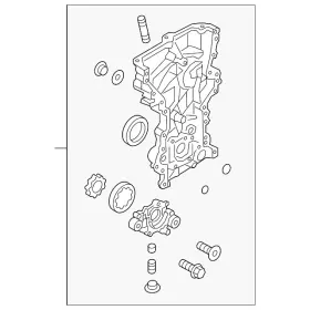 21350-2e030 Kia Genuine Front Cover