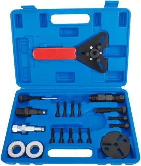 Kc-0140 Kuntec 21pcs A/c Clutch Removal And Installation Holding Tool Kit