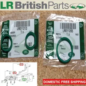 Lr011213 Land Rover Oil Pump Tube Oftring Set Range Defender Sport Lr01205