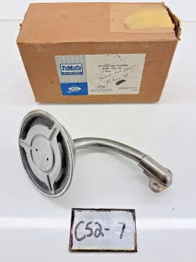 B9ae-6622-m Lincoln Nos 1959 Ford Oil Pump Pickup Tube Screen Y-block V8 Engine C52-7
