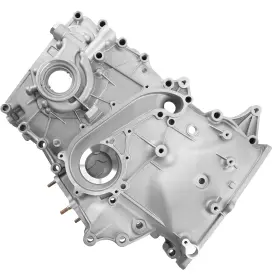 7982no Maxpeedingrods Front Engine Timing Cover Kit For Toyota Tacoma 2.7l 2trfe 2005-2015 Silver