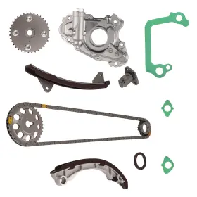 Lax2gq Maxpeedingrods Timing Chain Set With Sprockets Oil Pump For Toyota Corolla Matrix 1.8l 2000-2008