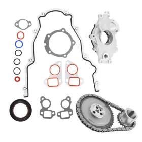 Nq50x7 Maxpeedingrods Oil Pump Change Kit Gaskets And Timing Chain For Buick Chevrolet Gmc 4.8 5.3