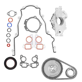 Tlj6dk Maxpeedingrods Oil Pump Change Kit Gaskets And Timing Chain For Buick Chevrolet 4.8 5.3 6.0l