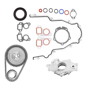 Web482 Maxpeedingrods Timing Chian Kit Oil Pump For Chevrolet Gm 4.8l 5.3l 5.7l 6.0l Ls1 Ls2 Ls V8