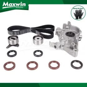 Mw06626 Maxwin Autoparts Timing Belt Kit Oil Pump Fit Ford Escort Mazda Miata Protege Mercury Tracer