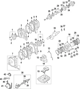N3h1-14-240a Mazda Genuine Oil Pick-up