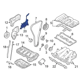 Fs0114100n Mazda Oe For Protege 1999-2003 Engine Oil Pump