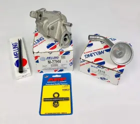 241s Melling Oil Pump High Volume Pickup Tube Shaft Stud Chevy Bb Trucks 366 427 454