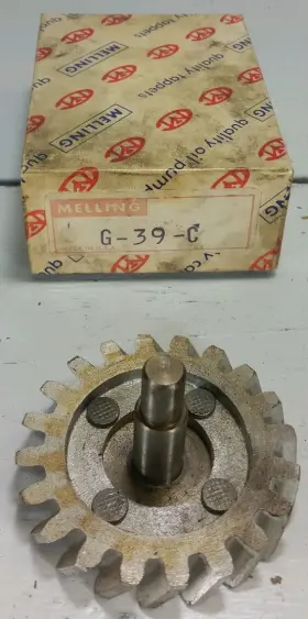 G-39-c Melling G39c New Nos Genuine Engine Oil Pump Intermediate Shaft Vintage