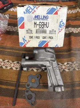 M68-is68 Melling M-68hv Stock Volume Oil Pump Ford Sb 5.0l 302 289 260 255 221
