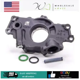 Mel10296 Melling Gm Ls-series High Volume Oil Pump Wet Sump Pressure Performance