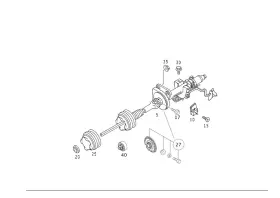 163-466-00-21 Mercedes-benz Genuine Rotor Set