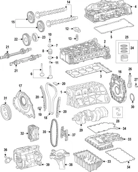 654-180-25-01 Mercedes-benz Genuine Oil Pump
