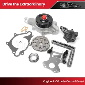 Micahetck0015 Micah Motors Op1041 Ewp0055 Timing Chain Kit With Oil Water Pump For 93-03 Dodge Dakota Ram 1500 3.9l V6 Gas