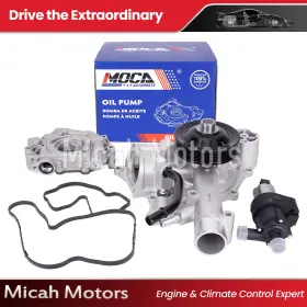 Micahop80wp41awp16 Micah Motors Oil Pump Primary Auxiliary Water Fit 2009 Chrysler Aspen Dodge Durango 5.7l