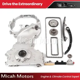 Micahtck02op50 Micah Motors Timing Chain Kit Oil Pump Fit For 07-13 Nissan Rogue Sentra 2.5l Engine Qr25de