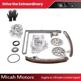 Micahtck31op84wp71 Micah Motors Timing Chain Kit Oil Water Pump Fit 00-06 Toyota Corolla Celica Matrix Gts Vibe