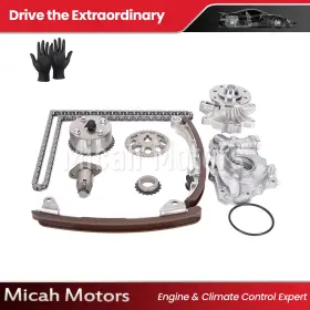 Micahtck32op84wp71 Micah Motors Timing Chain Kit Oil Water Pump With Vvt Adjuster For 00-06 Toyota Pontiac 1.8l L4