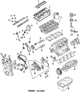 04667884 Mitsubishi Genuine Oil Pump