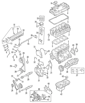 Md174582 Mitsubishi Genuine Driven Gear