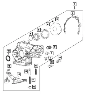 68119306aa Mopar Genuine Plug O Ring