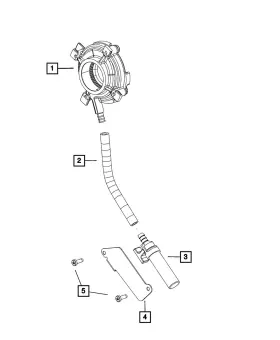 68402276aa Mopar Genuine Oil Pickup Tube
