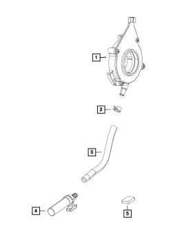 68402339aa Mopar Genuine Oil Pickup Tube