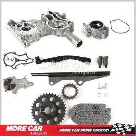 Etcc0001 More Car Auto Parts 704619929454 Timing Chain Kit Oil Water Pump For 85-95 Toyota 4runner Pickup 22r Heavy Duty