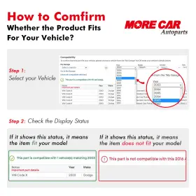 Mca8925 More Car Auto Parts Timing Chain Kit Oil Water Pump For 2012-2017 Hyundai Santa Fe Kia Sorento 3.3l #2