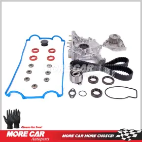 Mca9794 More Car Auto Parts Timing Belt Kit Oil Water Pump Valve Cover Gasket For Honda Cr-v Acura Integra