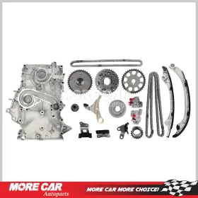 Mca9801 More Car Auto Parts Timing Chain Kit Oil Pump With Vvt For 05-12 Toyota Tacoma 2010 4runner 2.7l L4