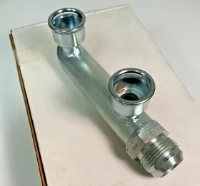 22692 Moroso Scavenge Manifold For Dry Sump Pump 3 Stage #2