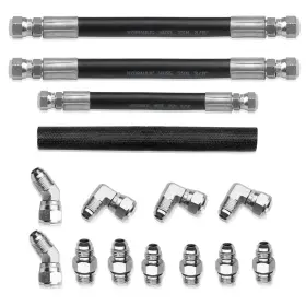 Mmz429 Mrcartool High Pressure Oil Pump Hpop Hoses Lines Kit And Crossover Line Fit For Ford 7.3l P