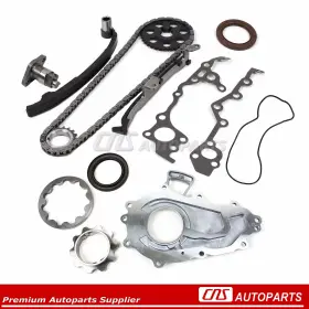 A-ttk-117-1op New Aftermarket Timing Chain Kit Oil Pump Set Fit 95-20 Toyota Tacoma 2.4l Dohc L4 2rzfe
