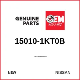 15010-1kt0b Nissan Genuine 2014-2019 Note Oil Pump Assembly